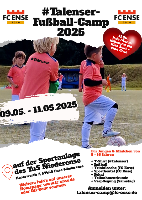 # TALENSER Fußballcamp 2025