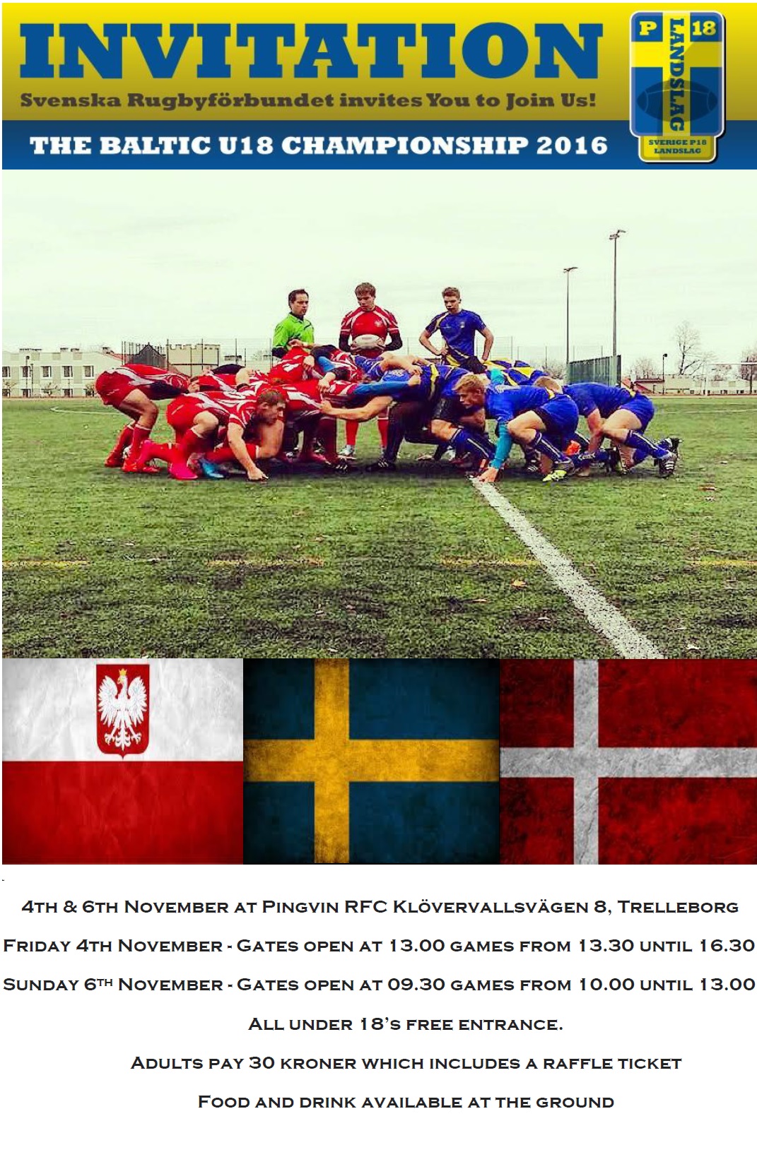 Social media banner Baltic Championship U18